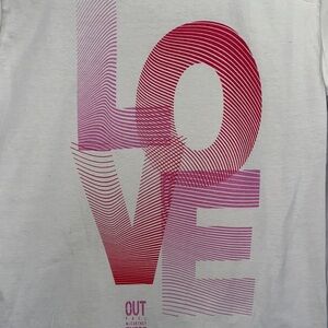 Paul McCartney Out There 🩷 LOVE Graphic Tee, White T-Shirt